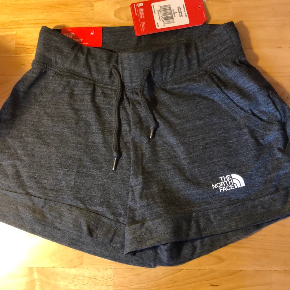 NWT Northface Gray Cotton shorts Sz XS